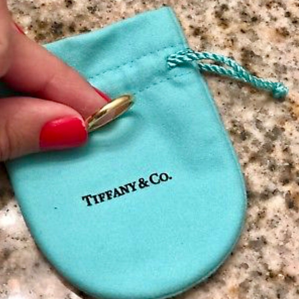Tiffany & Co Yellow Gold 18k Stacking Band Ring